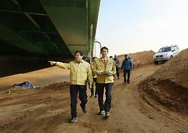 해빙기 대형공사현장 안전점검