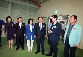 송산배수지확장 및 체육시설 준공식