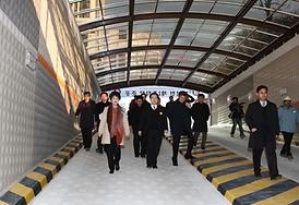 백석천 제1주차장 준공식