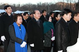 2014년 현충탑 참배