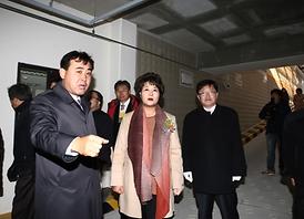 백석천 제1주차장 준공식