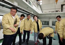 장마철 집중호우 대비 현장점검