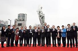 평화통일기원 베를린장벽 전시기념행사