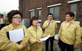 장마철 집중호우 대비 현장점검