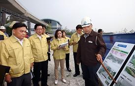 장마철 집중호우 대비 현장점검