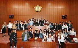 신한대 사회복지학과 의정부시의회 견학 