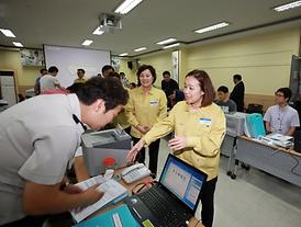 2014  을지연습훈련장 방문