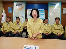 2014  을지연습훈련장 방문