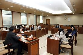 신곡중학교 직업탐구반 의회방문