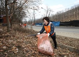 의정부시의회자원봉사단  청결 봉사활동 