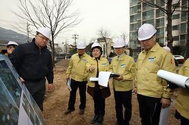 해빙기 대형공사현장 안전점검