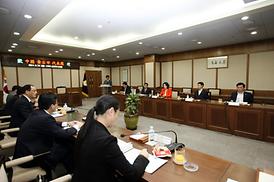 중국 호북성 황스(黃石)시 대표단 의회방문