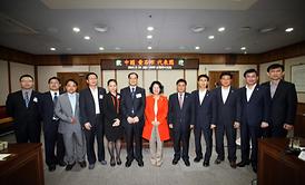 중국 호북성 황스(黃石)시 대표단 의회방문