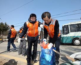 의정부시의회자원봉사단  청결 봉사활동 