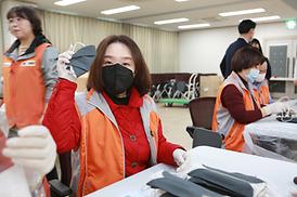 착한 마스크 만들기 재능 봉사 활동
