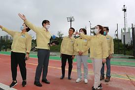 장마철 집중호우 관련 현장점검