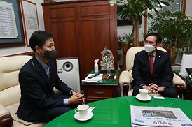 의정부역장방문(2021.01.28)