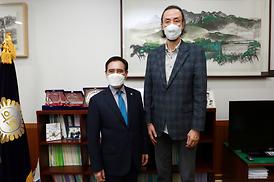 (사)한기범 희망나눔 관계자 방문