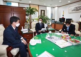 의정부고등학교 신임 교장 방문