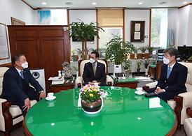 의정부 을지병원 의료원장 방문