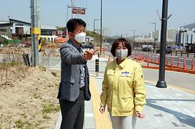 도시건설위원회 현장 확인