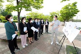 종합운동장 상부 조깅트랙 관련 협의