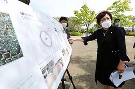 종합운동장 상부 조깅트랙 관련 협의