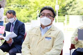 학교체육관증.개축관련 현장 확인