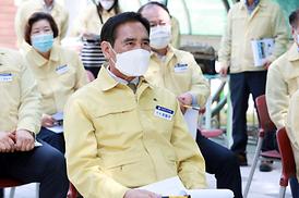 학교체육관증.개축관련 현장 확인