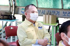 학교체육관증.개축관련 현장 확인