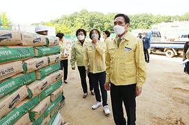 학교체육관증.개축관련 현장 확인