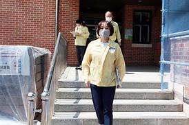 학교체육관증.개축관련 현장 확인