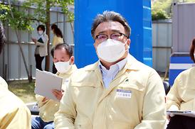 학교체육관증.개축관련 현장 확인