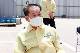 학교체육관증.개축관련 현장 확인