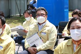 학교체육관증.개축관련 현장 확인