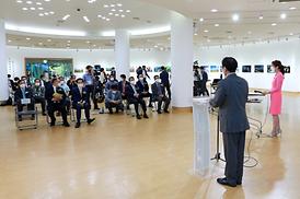 중국서부지역사진전 개막식