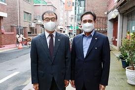 국가유공자 유족 명패 달아드리기 행사