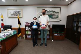 한기범재단관계자방문