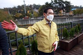 가금철교 화단 꾸미기 행사