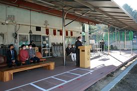 의정부시 국궁장 용현정 사대지붕개선공사 준공 기념식