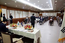 시-시의회 인사운영 업무협약식