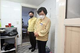 의정부의회 수해 현장 방문