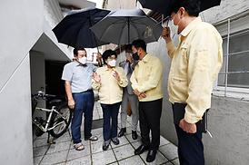 의정부의회 수해 현장 방문