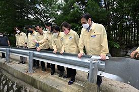 의정부의회 수해 현장 방문