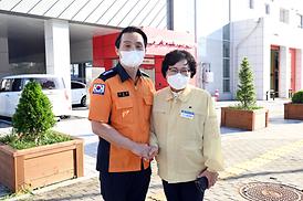 을지훈련 기관 방문