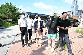 버들개초 민원현장 방문