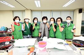 자원봉사센터 추석음식