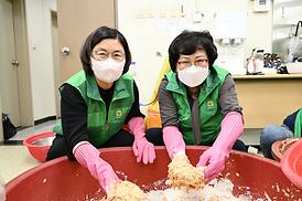 자원봉사센터 추석음식