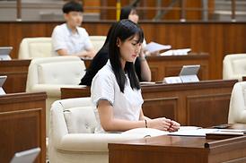 녹양중학교 학생자치회 의회 체험