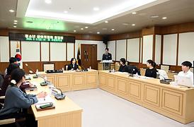 청소년 참여위원회 정담회